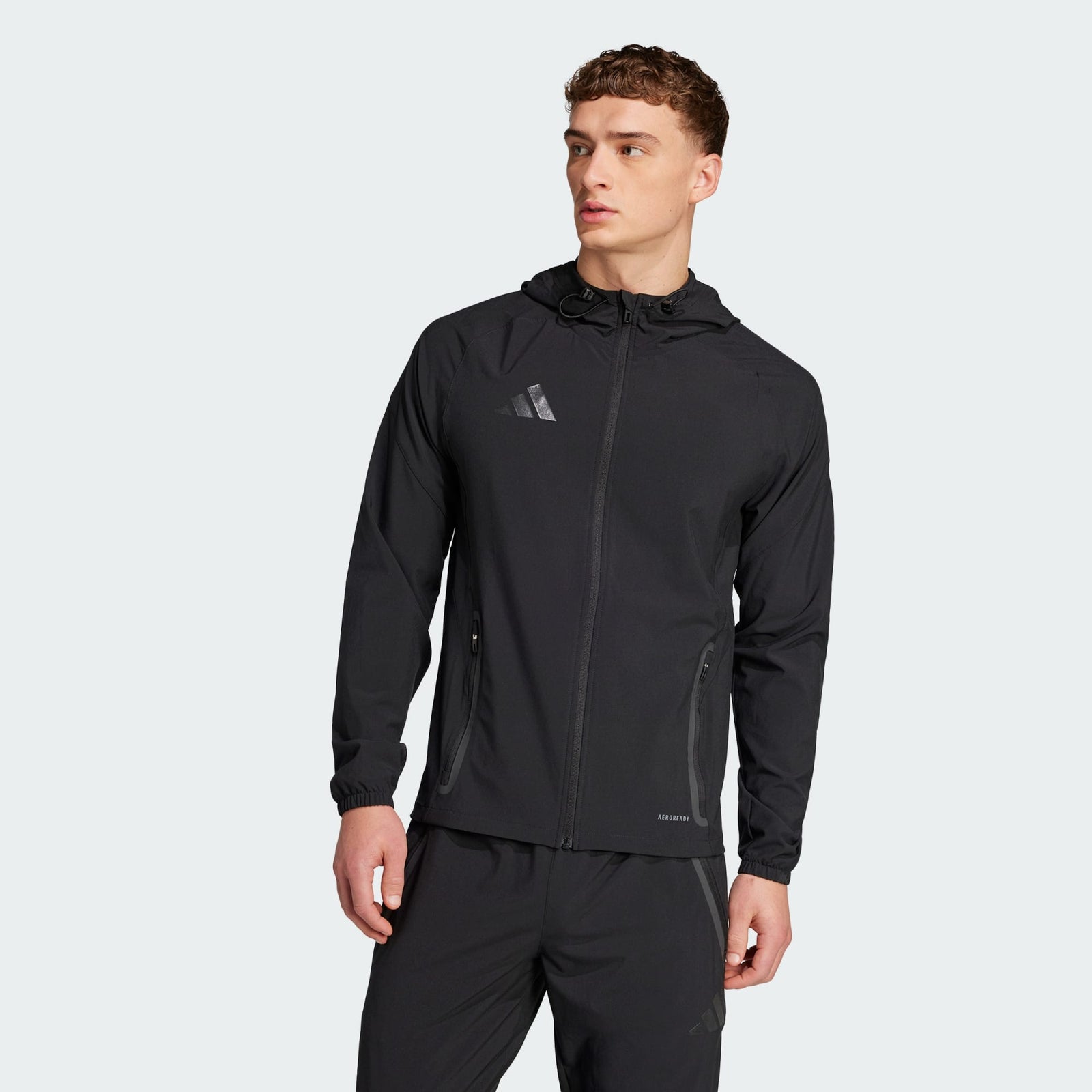 adidas Tiro 25 Competition Vis Tech Travel Jacket - JX9502-ADIDAS by adidas | Available at Niky's Sports