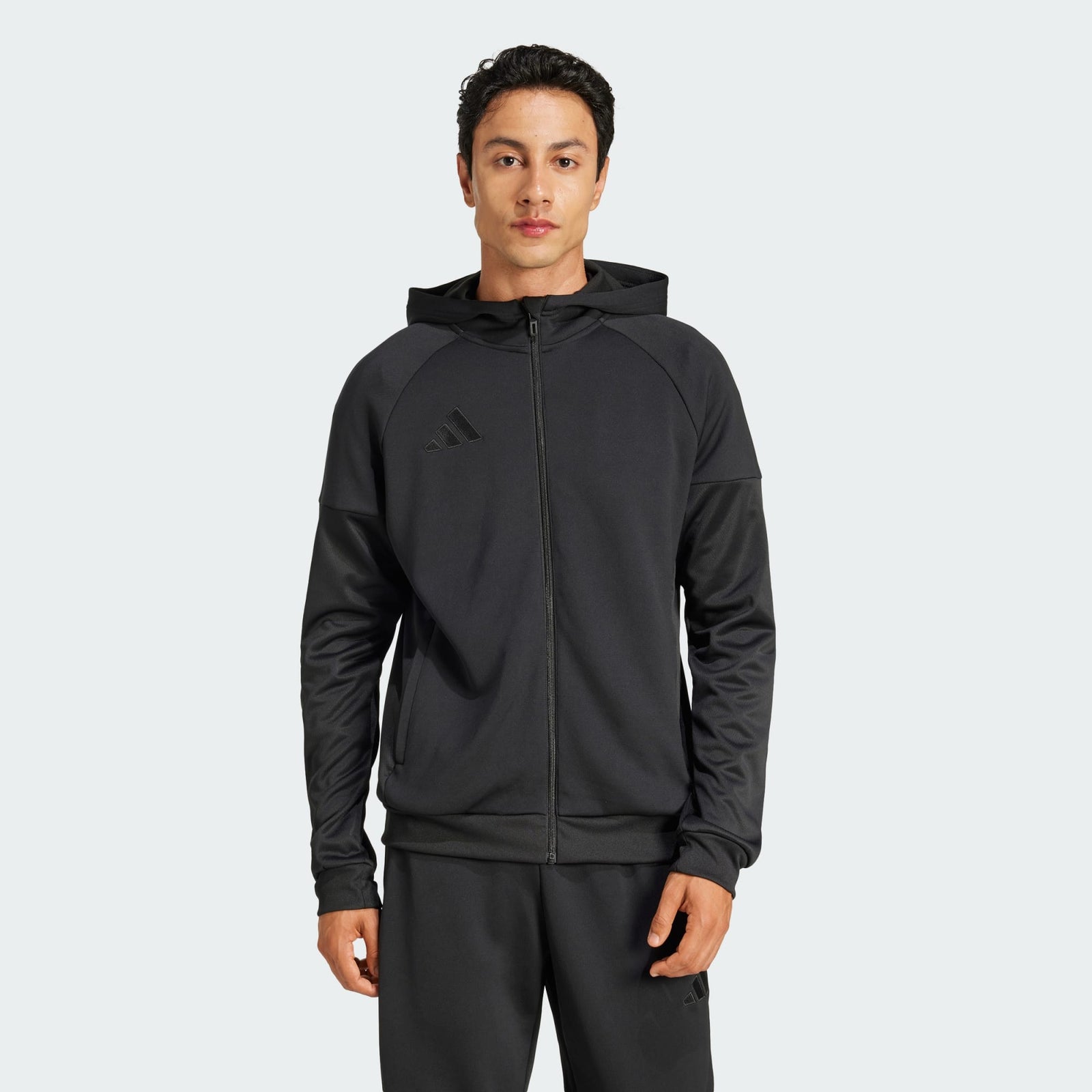 adidas Tiro 25 Men's Full-Zip Hoodie - JD9078-ADIDAS by adidas | Available at Niky's Sports