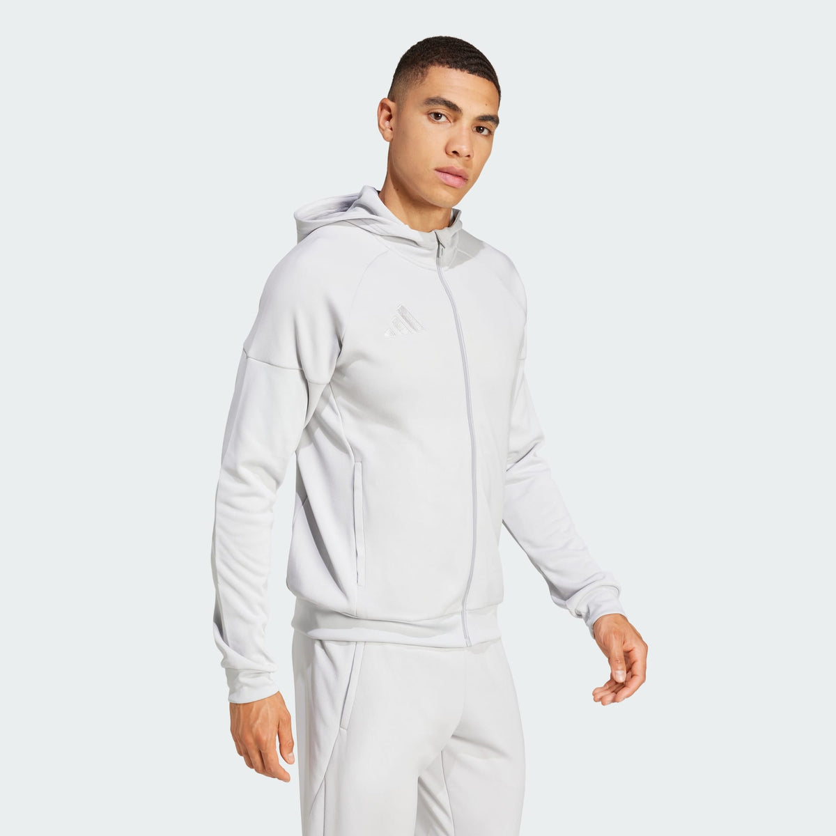 adidas Tiro 25 Full-Zip Hoodie - JC5130-ADIDAS by adidas | Available at Niky's Sports