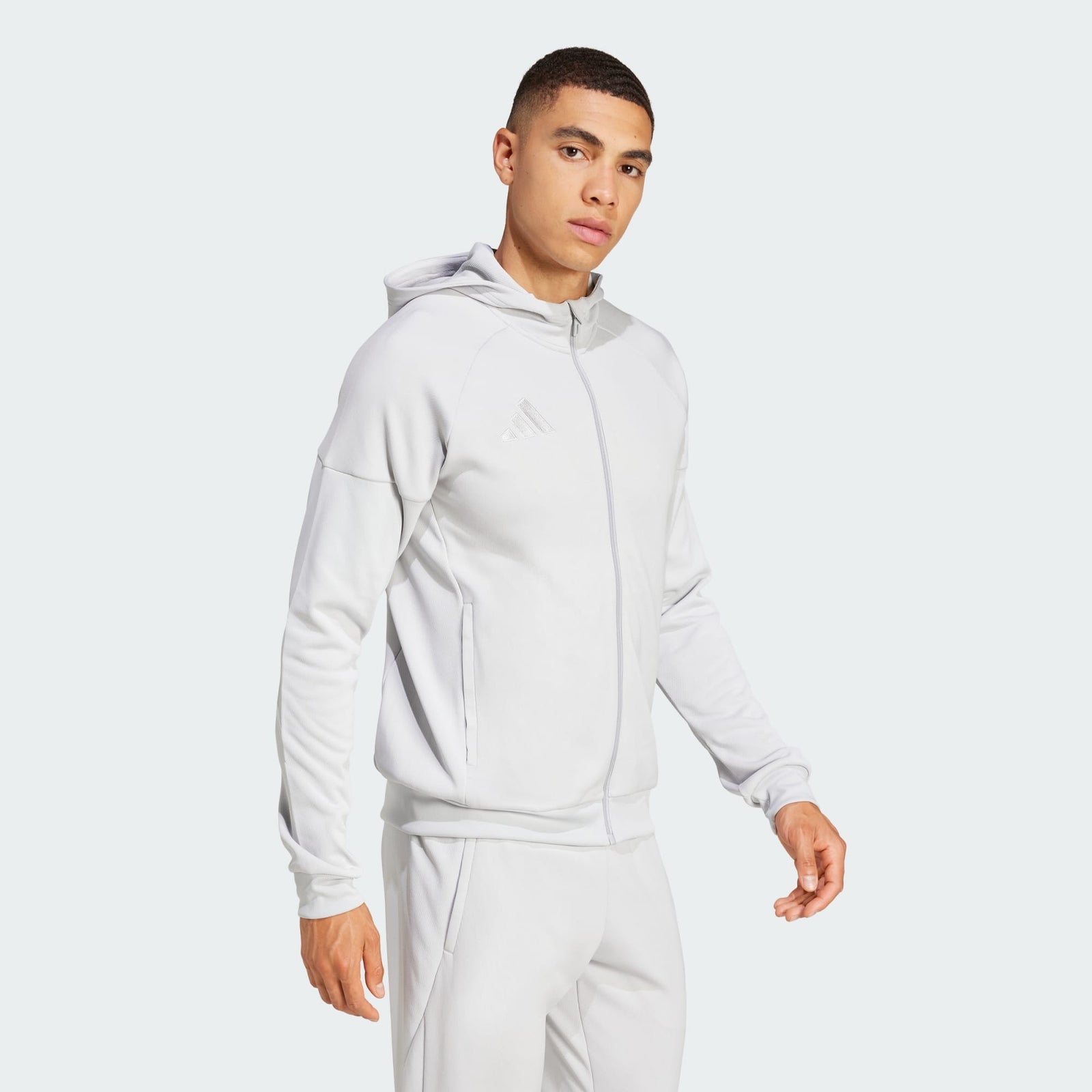 adidas Tiro 25 Full-Zip Hoodie - JC5130-ADIDAS by adidas | Available at Niky's Sports