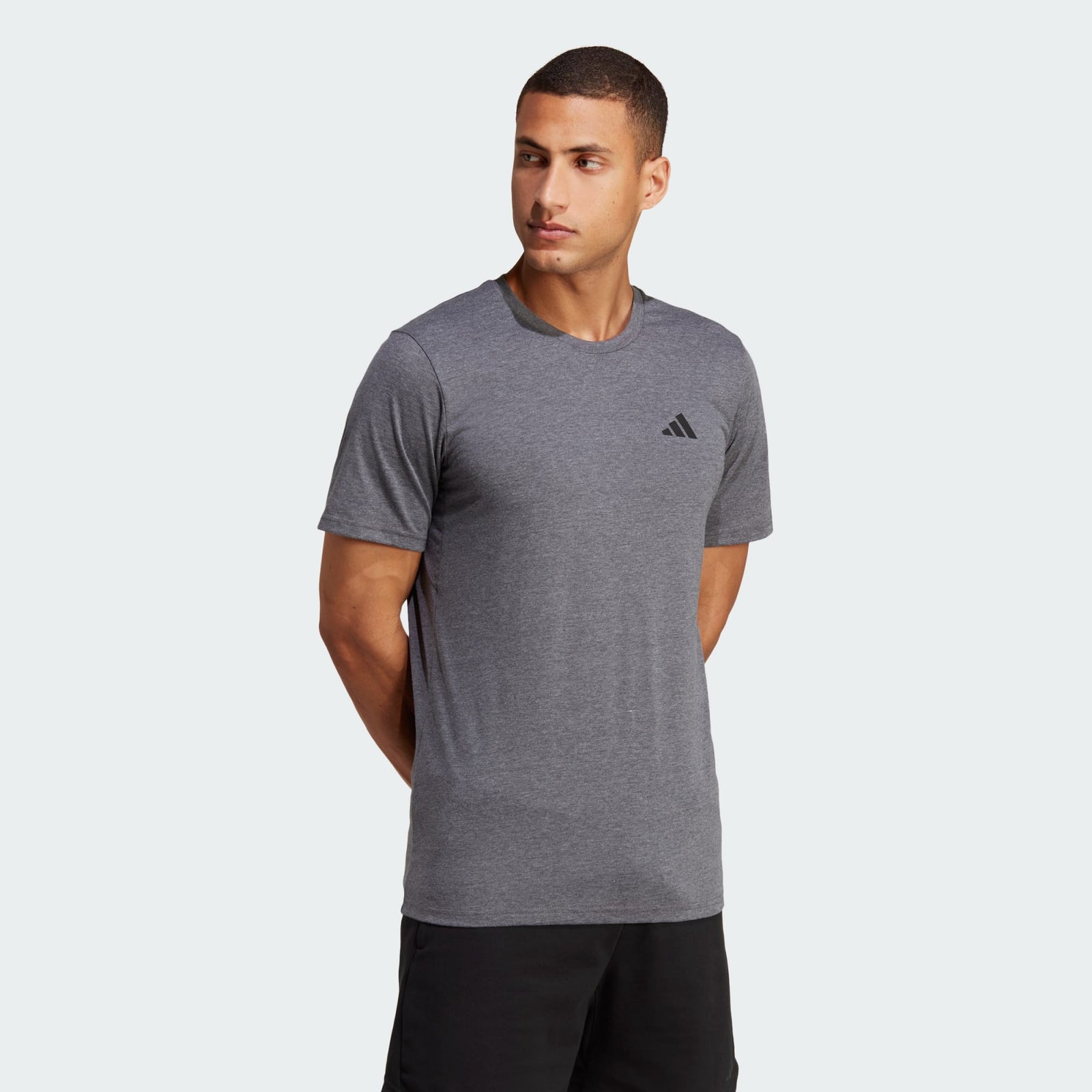 adidas TRAIN ESSENTIALS FEELREADY TRAINING TEE - IC7444-ADIDAS by adidas | Available at Niky's Sports