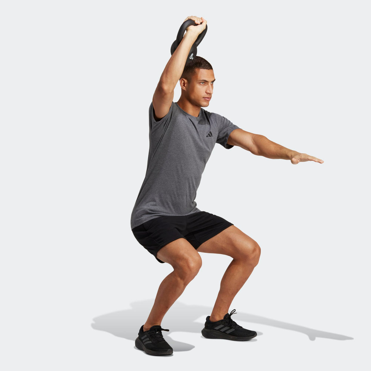 adidas TRAIN ESSENTIALS FEELREADY TRAINING TEE - IC7444-ADIDAS by adidas | Available at Niky's Sports