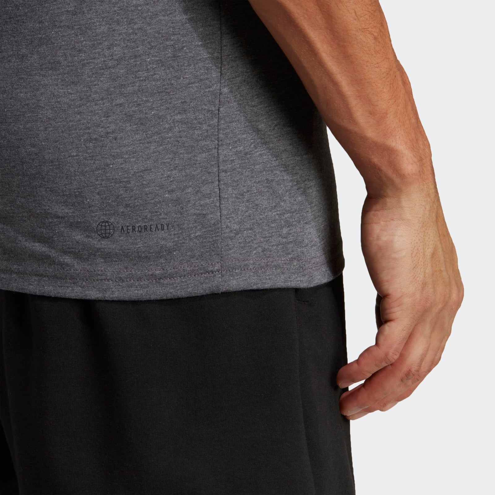 adidas TRAIN ESSENTIALS FEELREADY TRAINING TEE - IC7444-ADIDAS by adidas | Available at Niky's Sports