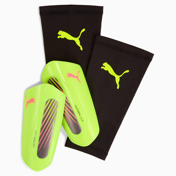 Puma Ultra Light Shinguard With Sleeve - 030989-02-PUMA by Puma | Available at Niky&#39;s Sports