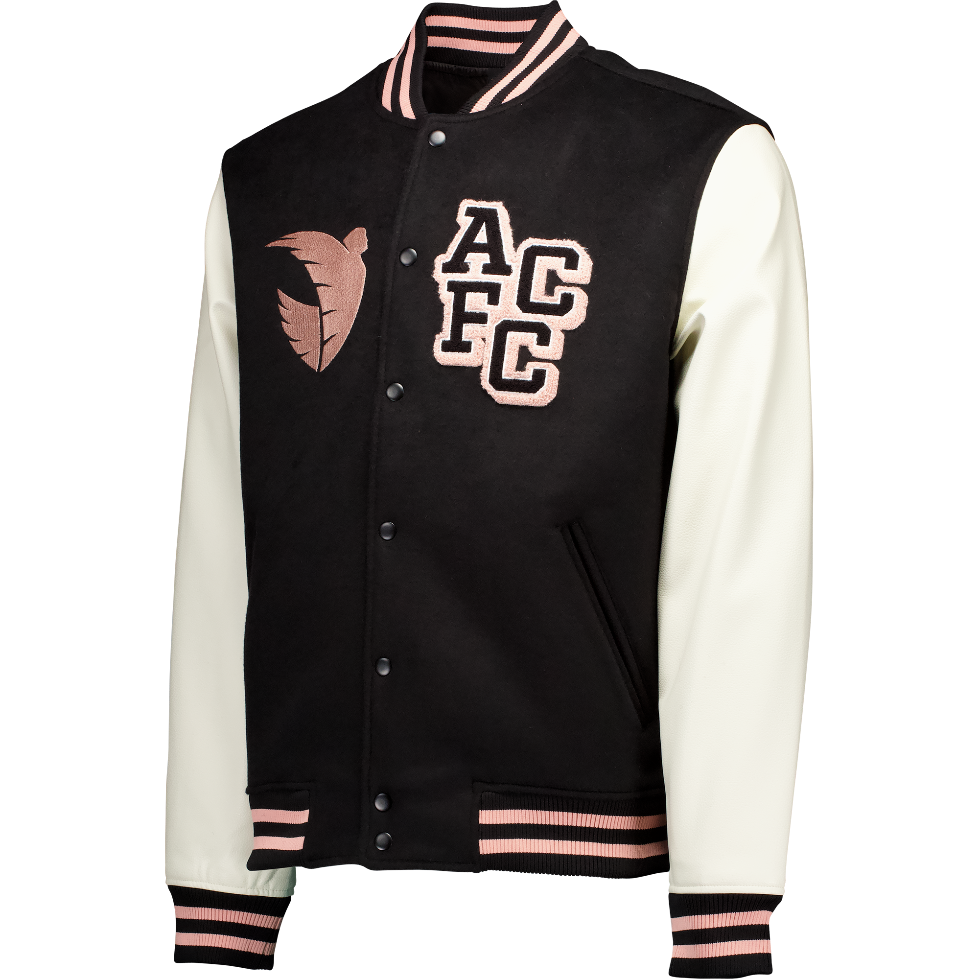 Sport Design Sweden Angel City FC Varsity Wool Jacket - OW3029-SPORT DESIGN SW by Sport Design Sw | Available at Niky's Sports