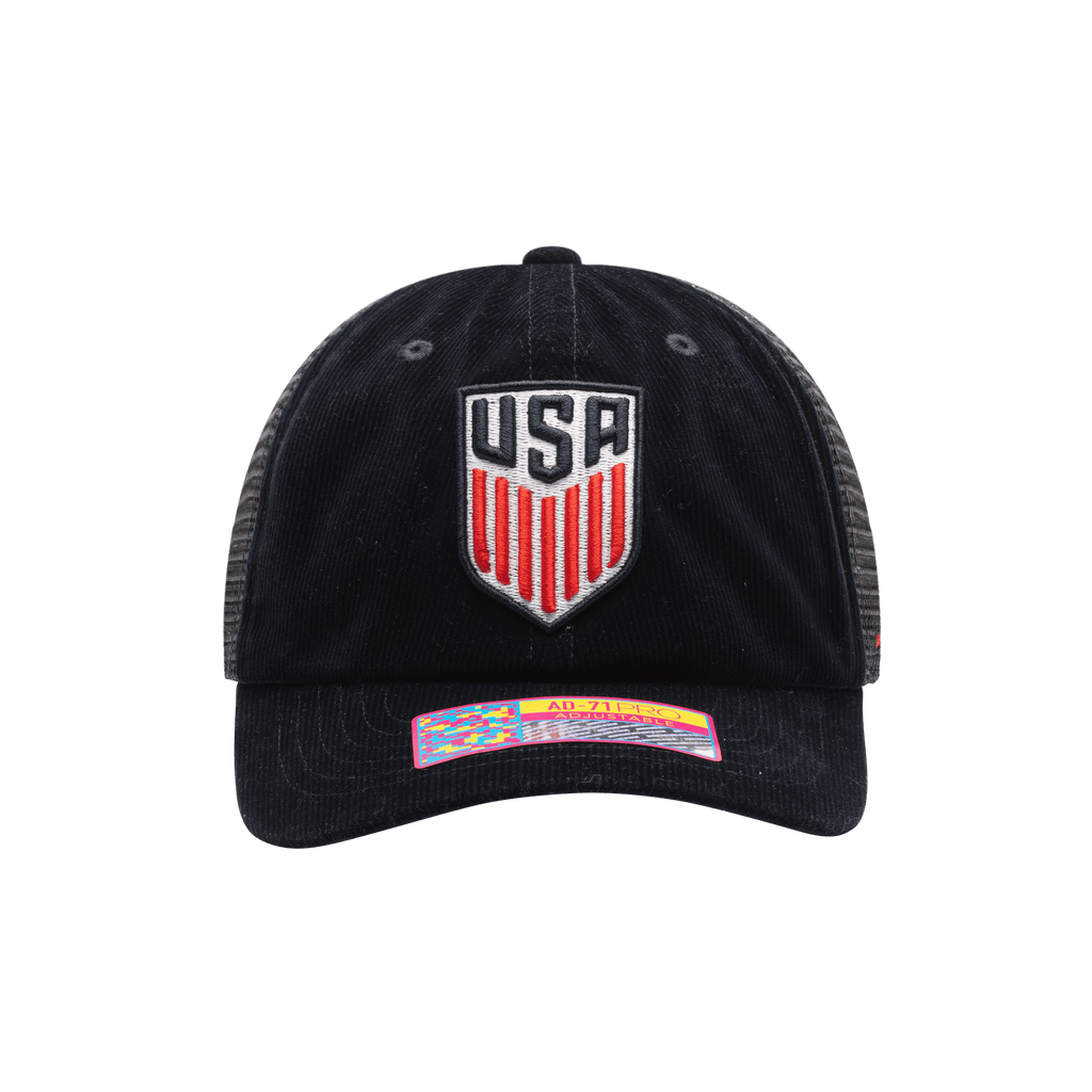 Fan Ink US SOCCER SIDELINE TRUCKER HAT - USA-2078-3748-FAN INK by Fan Ink | Available at Niky's Sports