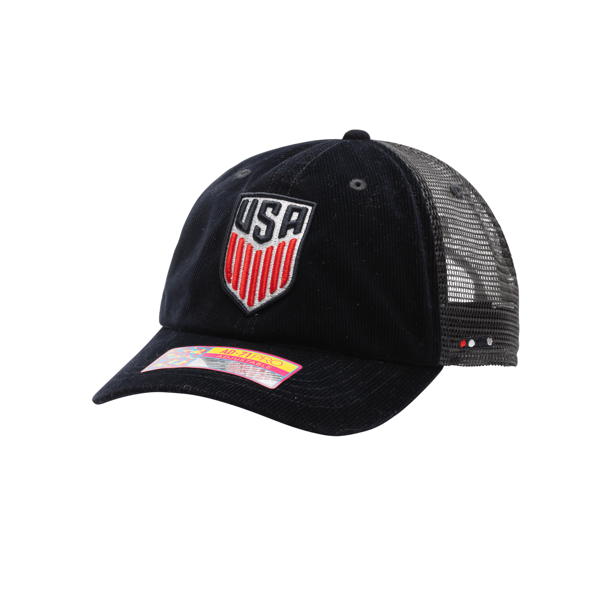 Fan Ink US SOCCER SIDELINE TRUCKER HAT - USA-2078-3748-FAN INK by Fan Ink | Available at Niky's Sports