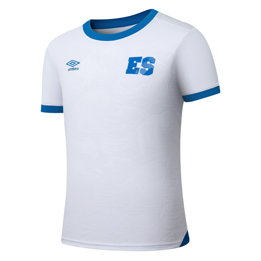 Umbro El Salvador Youth Away Jersey 25/26 - UUB5ESAJ325102-U10-UMBRO by Umbro | Available at Niky's Sports