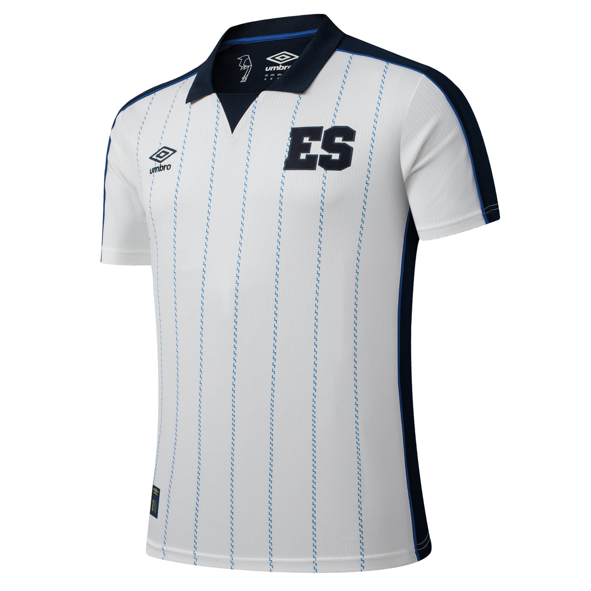 Umbro El Salvador Youth 4th Soccer Jersey - UUB5ESJS324101-TMC-UMBRO by Umbro | Available at Niky&#39;s Sports