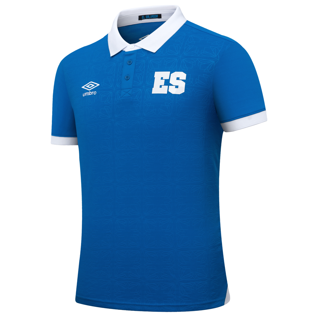 Umbro El Salvador Men's Home Jersey 25/26 - UUM1ESAJ525101-KIT-UMBRO by Umbro | Available at Niky's Sports