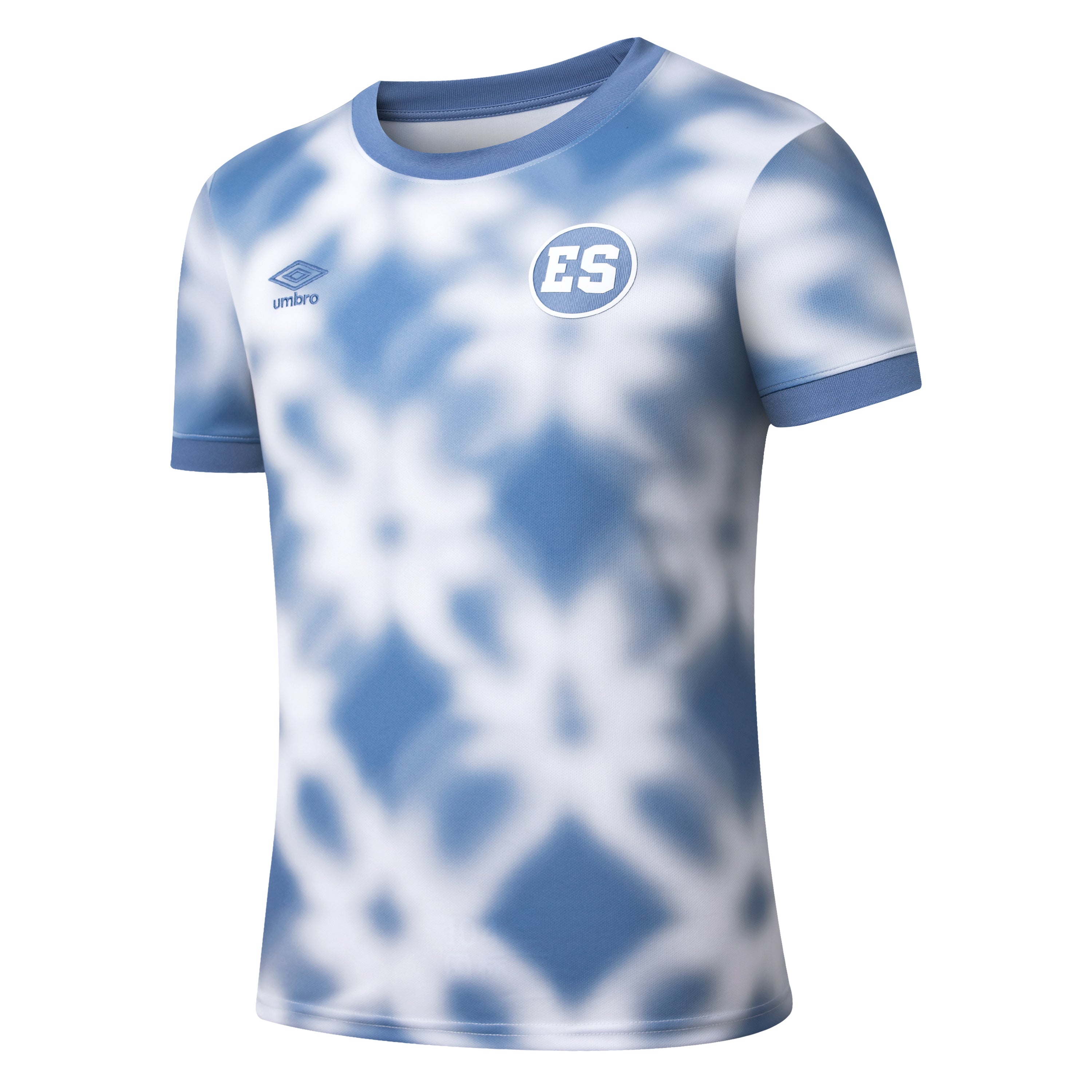 Umbro EL SALVADOR BLUE TIE DYE PRE MATCH JERSEY - UUM1ESAJ525108-TMC-UMBRO by Umbro | Available at Niky's Sports