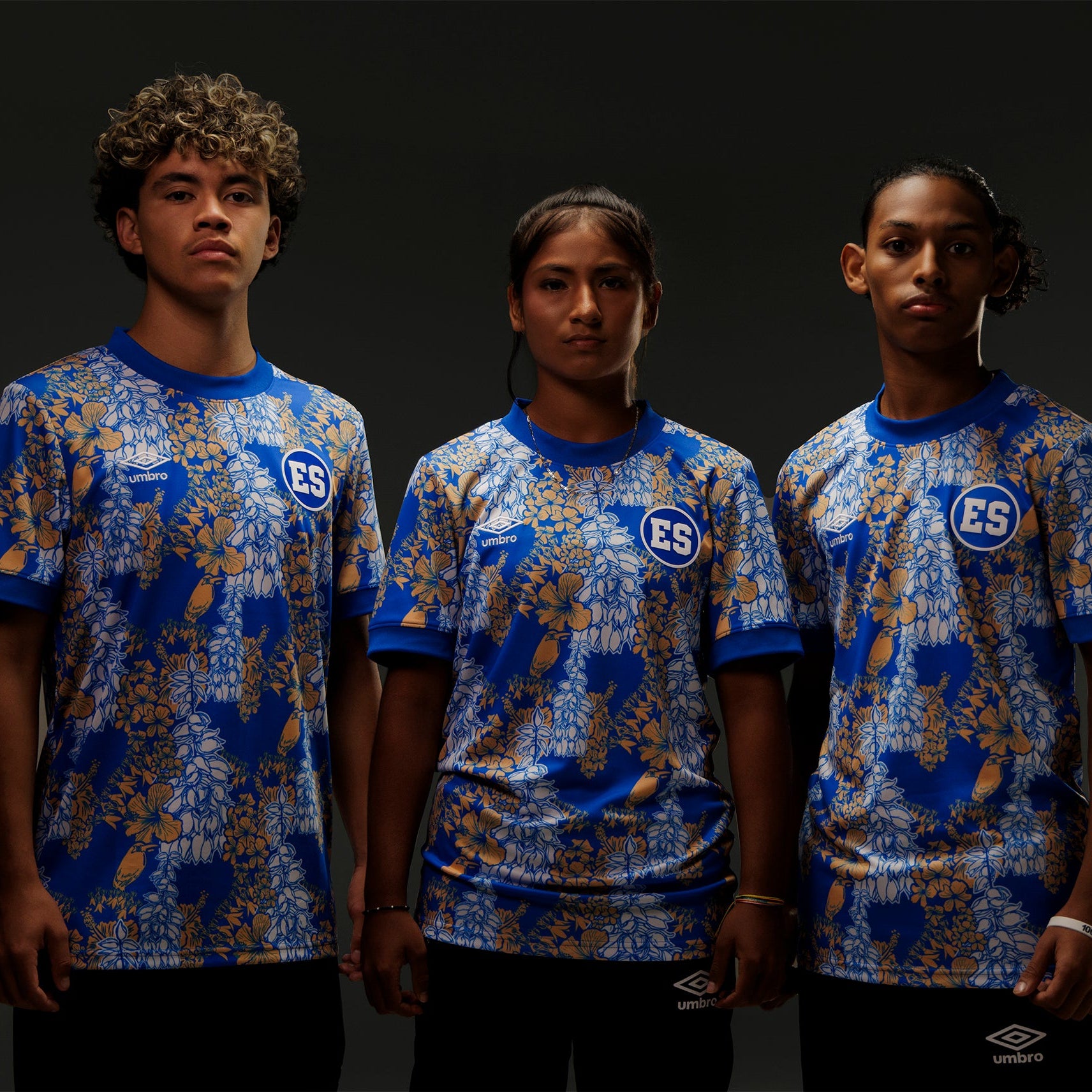 Umbro El Salvador Pre-Match Jersey 2025 Men's - UUM1ESAJ525112-TMC-UMBRO by Umbro | Available at Niky's Sports