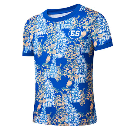 Umbro El Salvador Pre-Match Jersey 2025 Men's - UUM1ESAJ525112-TMC-UMBRO by Umbro | Available at Niky's Sports