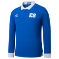 Umbro El Salvador Men's Home Long Sleeve Jersey 25/26 - UUM1ESJS625101-KIT-UMBRO by Umbro | Available at Niky's Sports