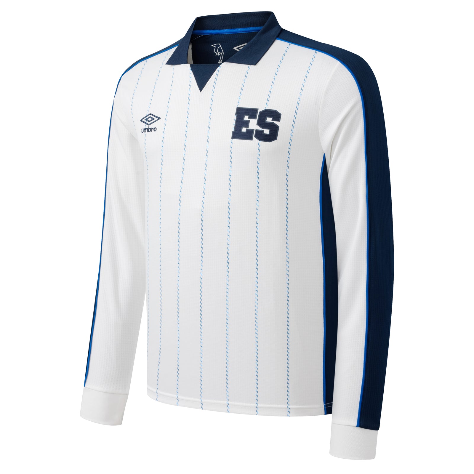 Umbro El Salvador Men's Long Sleeve 4th Jersey - UUM1ESLS524101-TMC-UMBRO by Umbro | Available at Niky's Sports