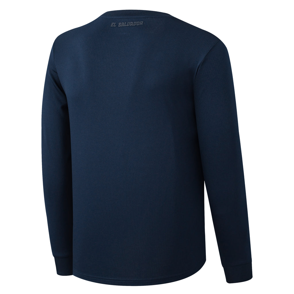 Umbro El Salvador Men's Long Sleeve 4th Practice Jersey - UUM1ESLS524103-TMC-UMBRO by Umbro | Available at Niky's Sports