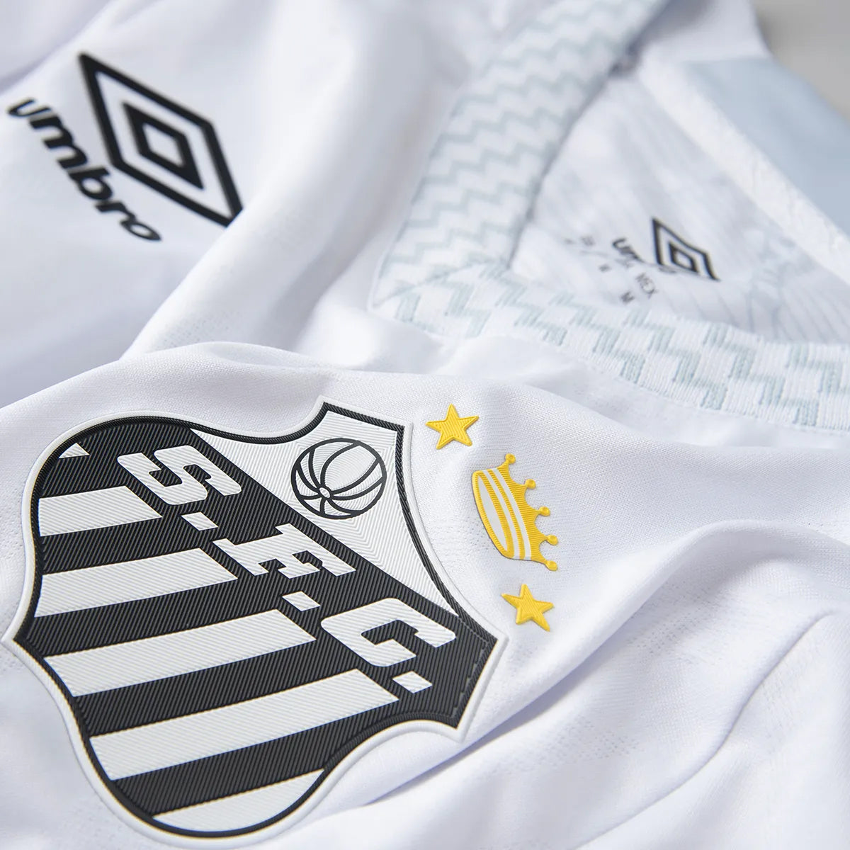 Umbro Men's Santos FC 25/26 Home Jersey - UUM1U31S03750-UMBRO by Umbro | Available at Niky's Sports