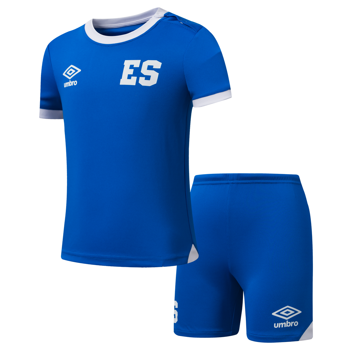 Umbro El Salvador Mini Kit 25/26 - UUT1ESST325102-KIT-UMBRO by Umbro | Available at Niky&#39;s Sports