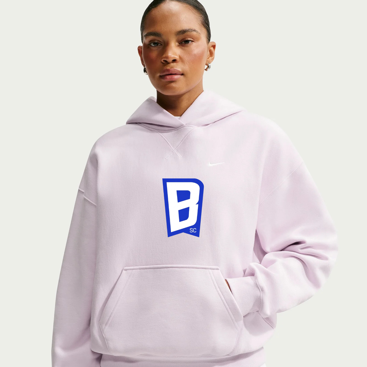 Nike SC Blues Studio Fleece Heavyweight Women's Oversized Pullover Hoodie