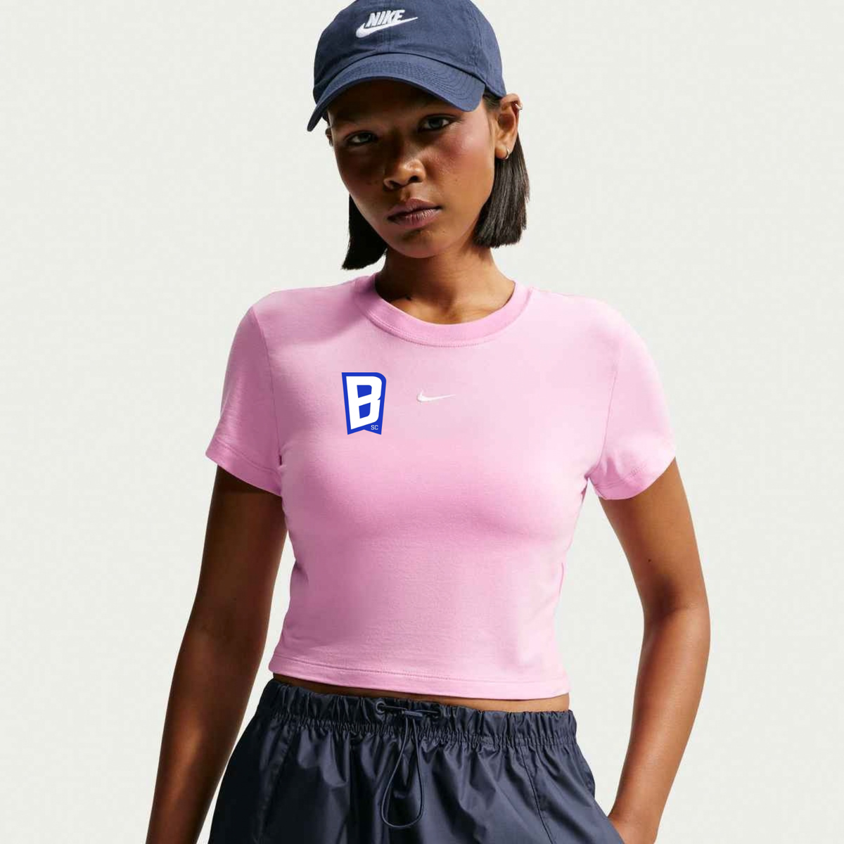 Nike SC Blues Sportswear Chill Knit Women's Cropped T-Shirt