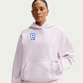Nike SC Blues Studio Fleece Heavyweight Women's Oversized Pullover Hoodie - IO2105-583-BLUES-B by Niky's Sports | Available at Niky's Sports