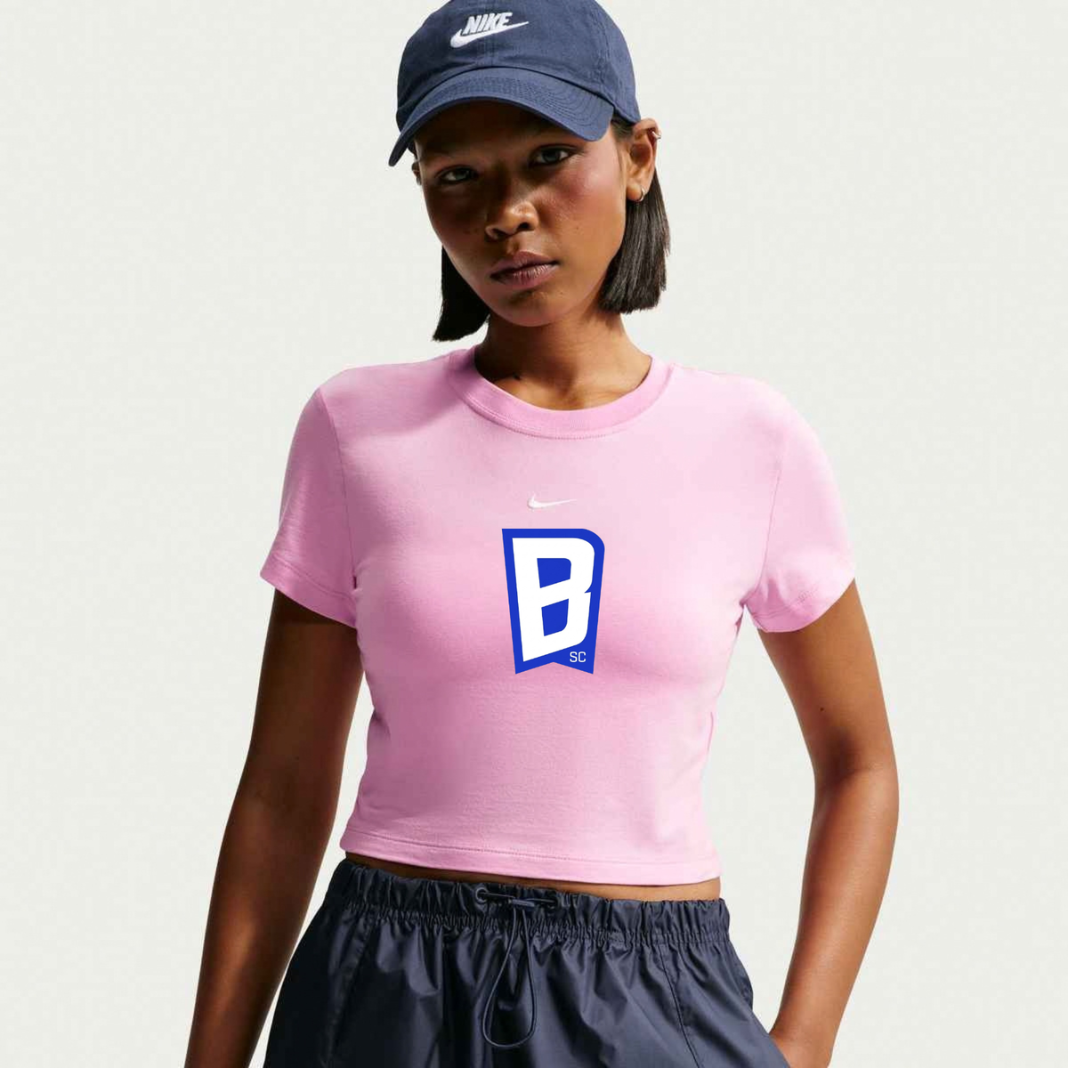 Nike SC Blues Sportswear Chill Knit Women's Cropped T-Shirt