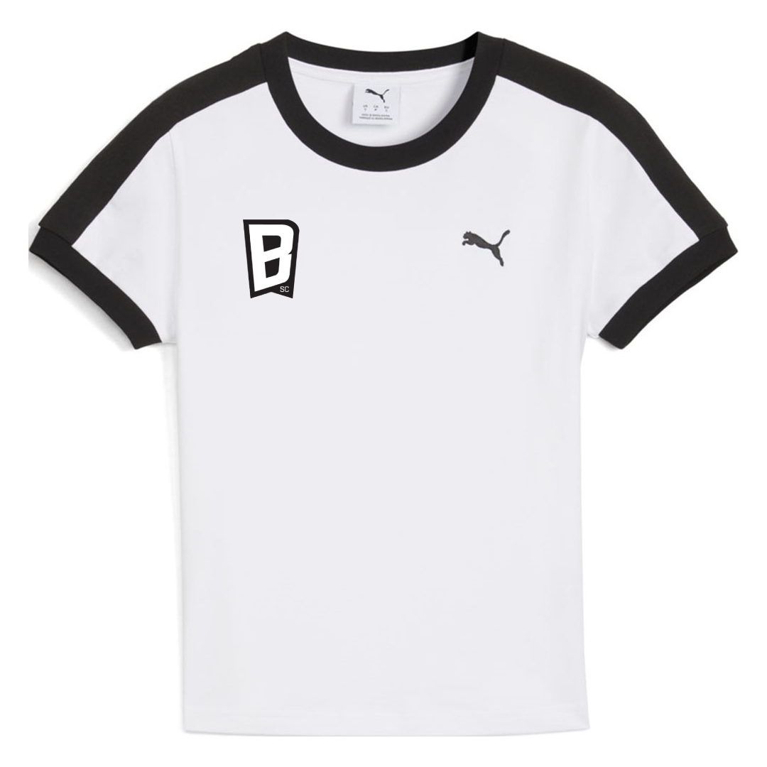 PUMA 2026 SC BLUES WOMEN&#39;S T7 SLIM TEE -  by Niky&#39;s Sports | Available at Niky&#39;s Sports