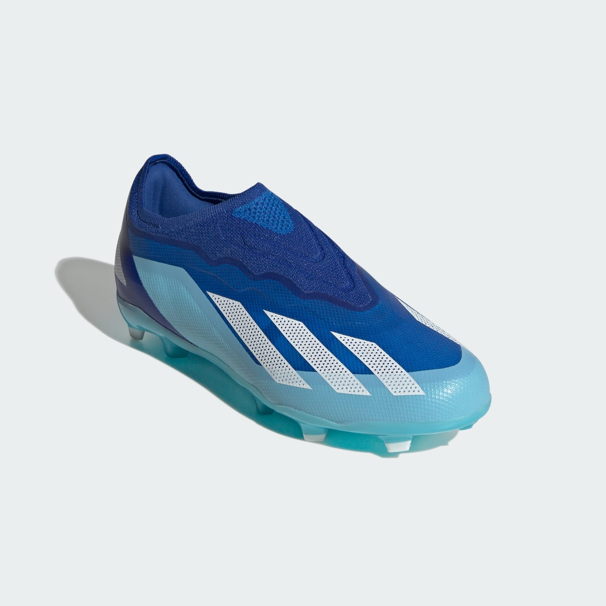adidas X CRAZYFAST.1 LACELESS YOUTH FIRM GROUND SOCCER CLEATS