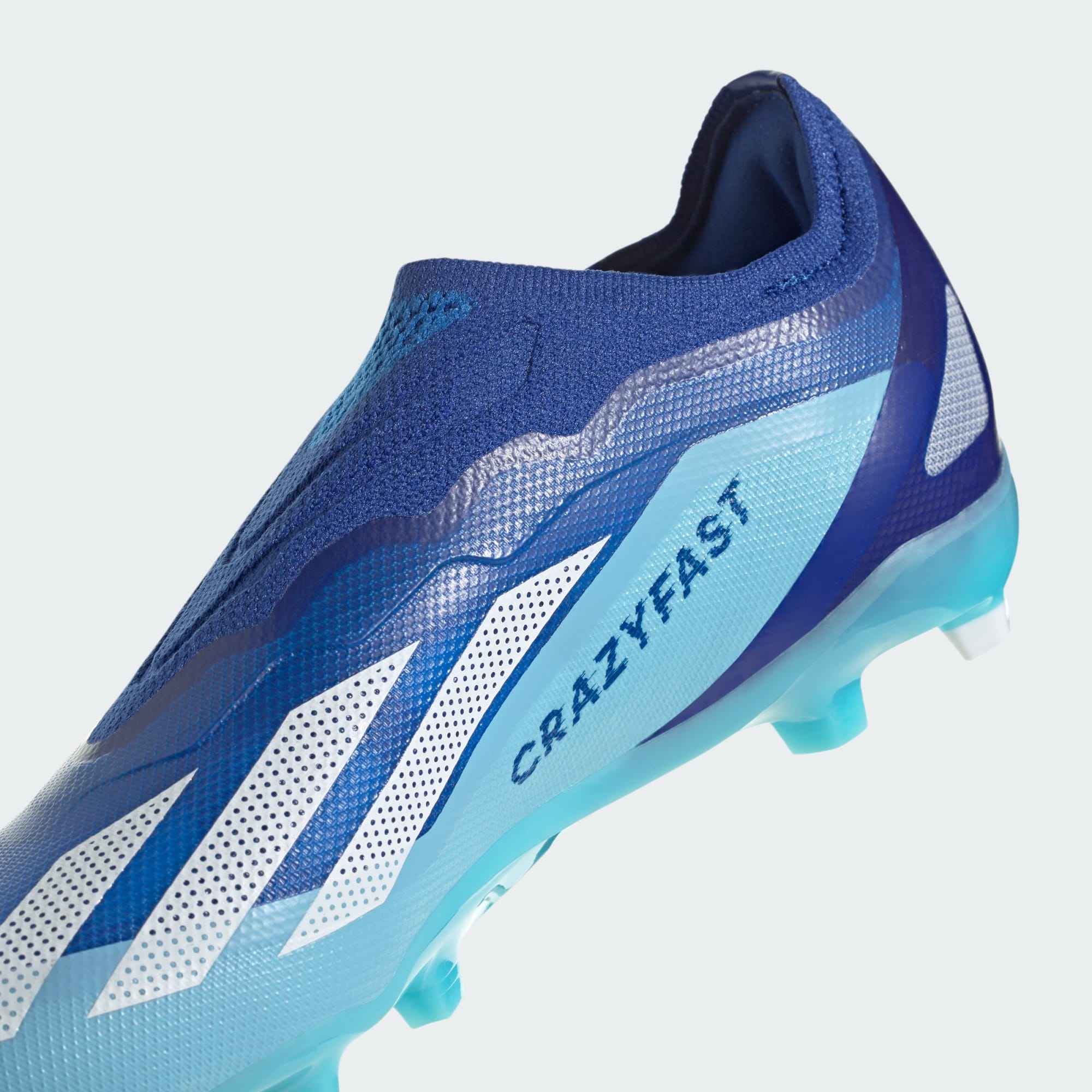 adidas X CRAZYFAST.1 LACELESS YOUTH FIRM GROUND SOCCER CLEATS