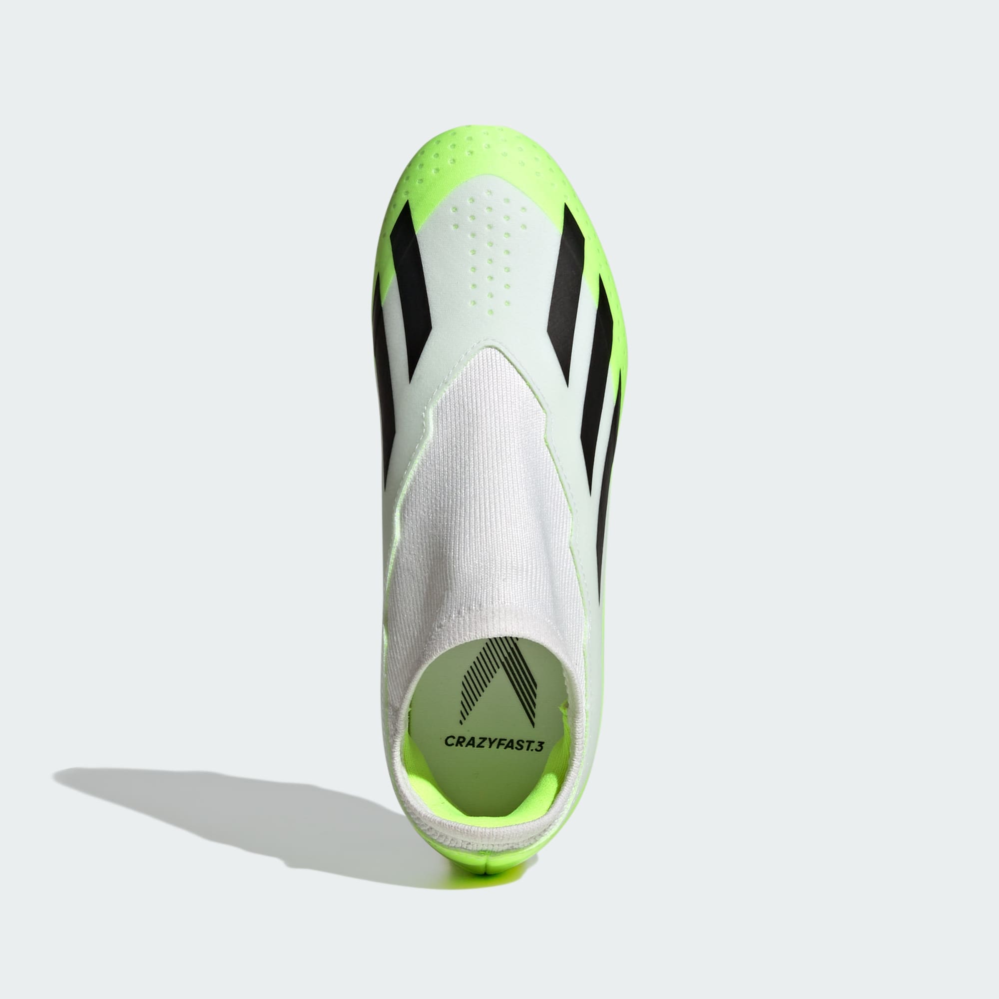 ADIDAS X CRAZYFAST.3 YOUTH LACELESS FIRM GROUND SOCCER CLEATS - ID9357-ADIDAS by adidas | Available at Niky's Sports