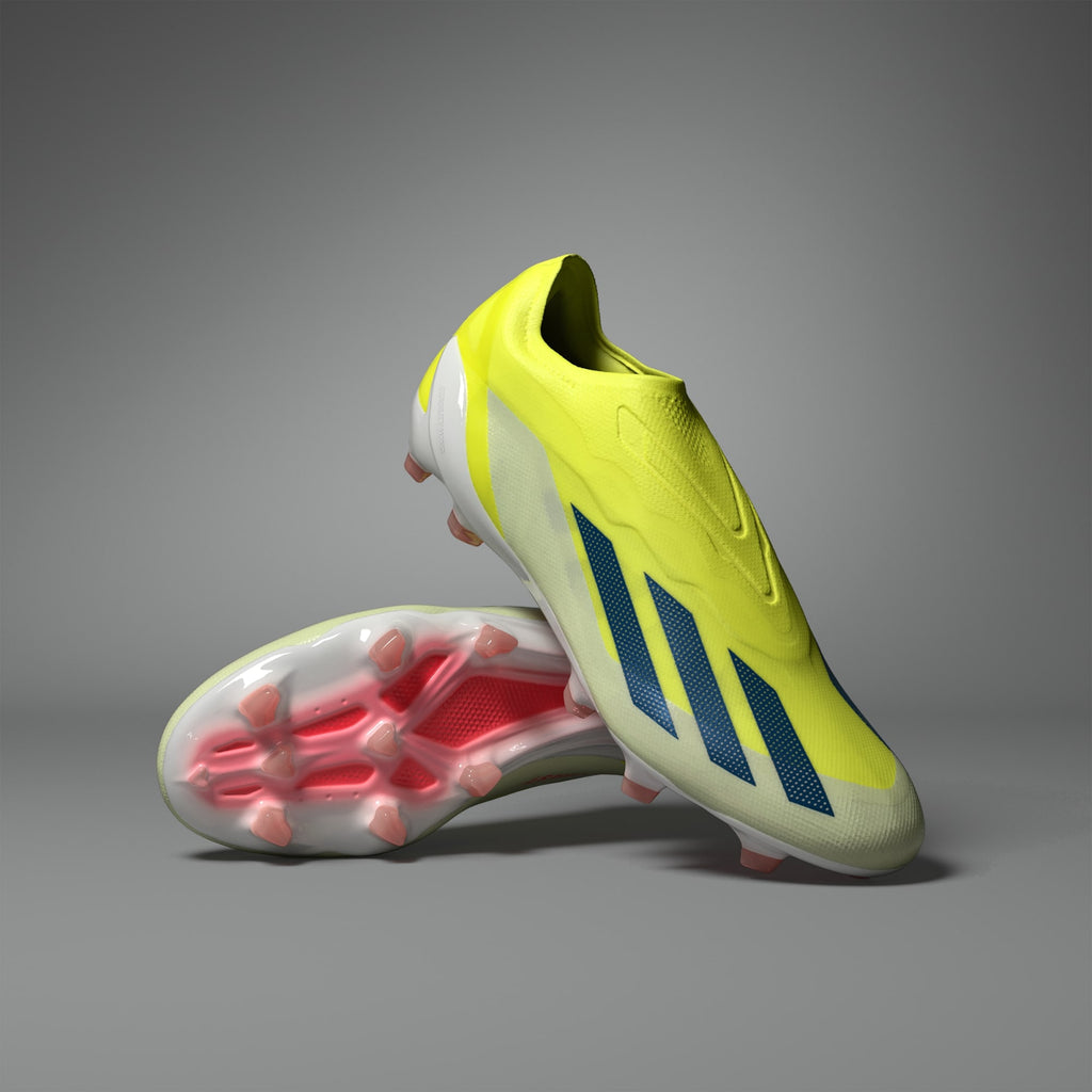 ADIDAS X Crazyfast Elite Laceless Firmground Soccer Cleats - IG0612-ADIDAS by adidas | Available at Niky's Sports