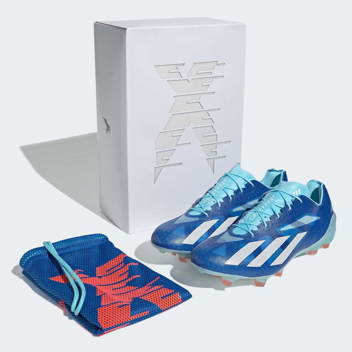 adidas X CRAZYFAST + FIRM GROUND SOCCER CLEATS - HQ4512-ADIDAS by adidas | Available at Niky's Sports