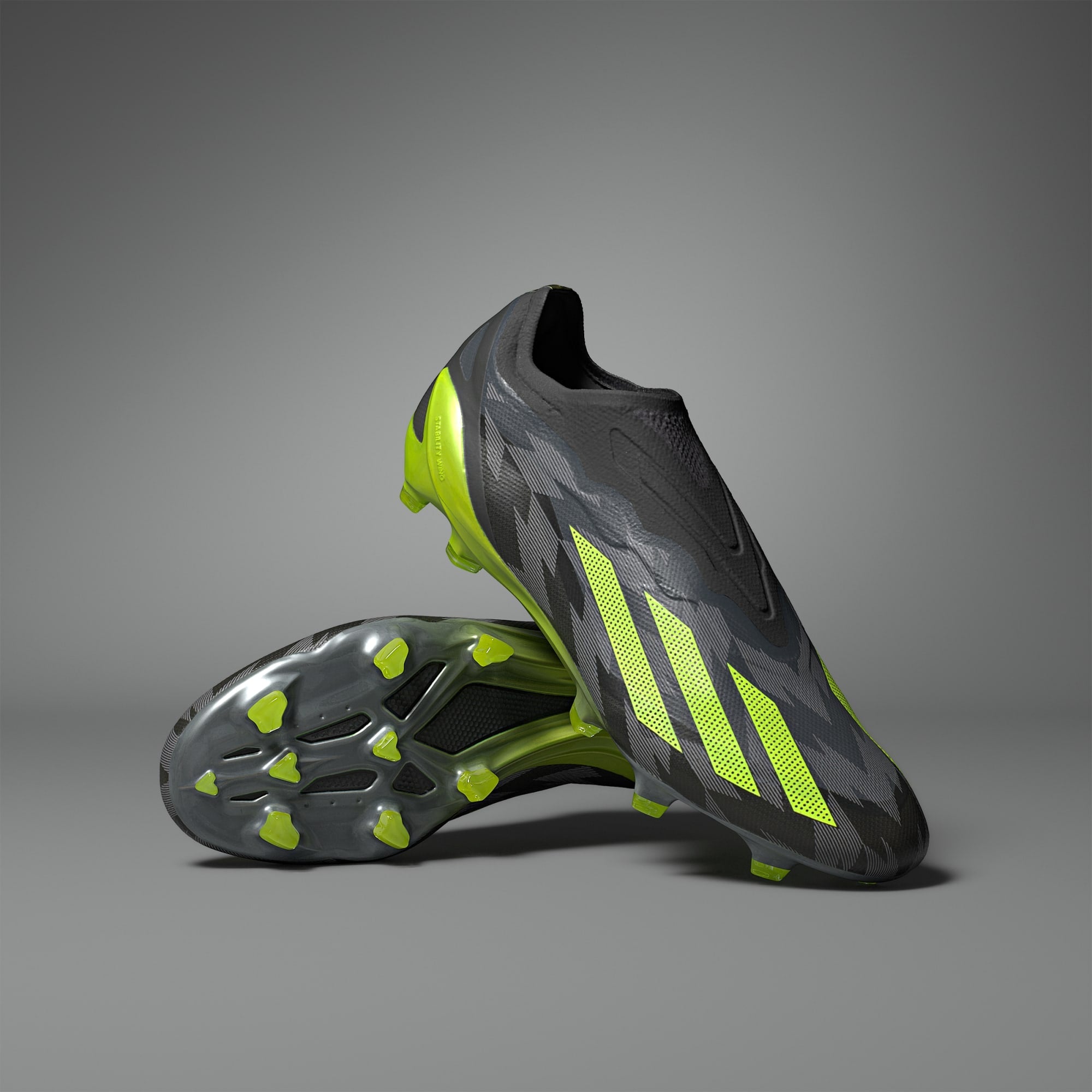 adidas X CRAZYFAST INJECTION.1 LACELESS FIRM GROUND SOCCER CLEATS - IG0765-ADIDAS by adidas | Available at Niky's Sports