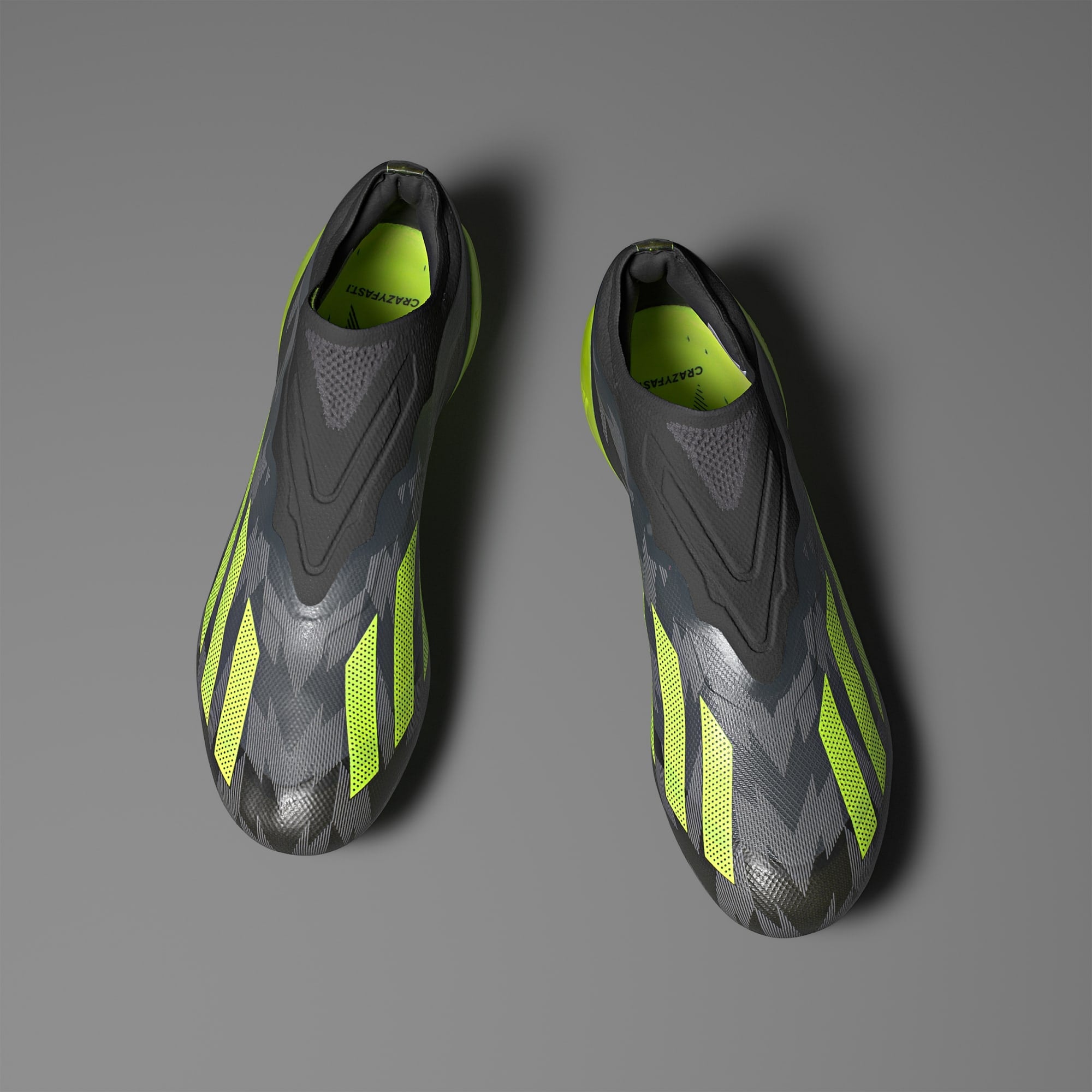 adidas X CRAZYFAST INJECTION.1 LACELESS FIRM GROUND SOCCER CLEATS