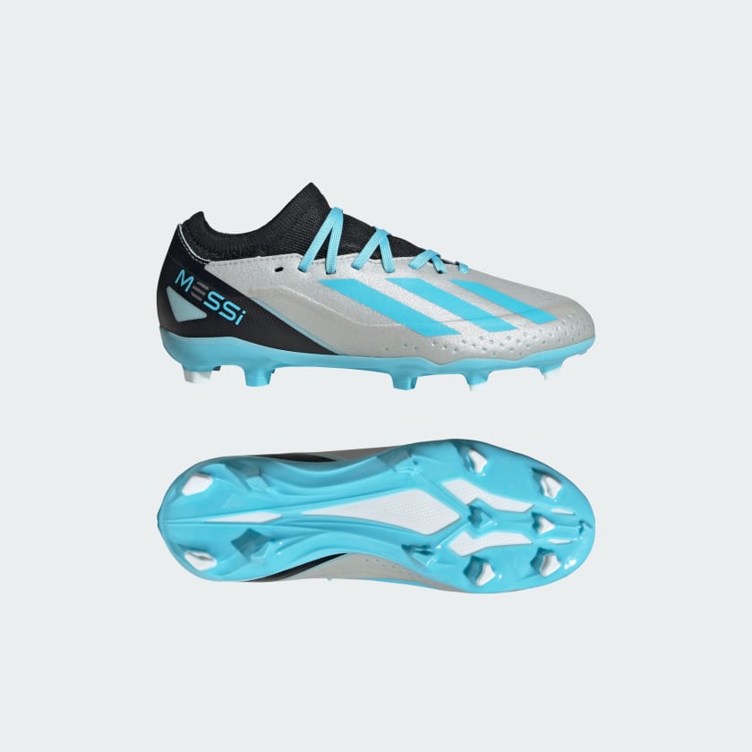 adidas X CRAZYFAST MESSI.3 YOUTH FIRM GROUND SOCCER CLEATS
