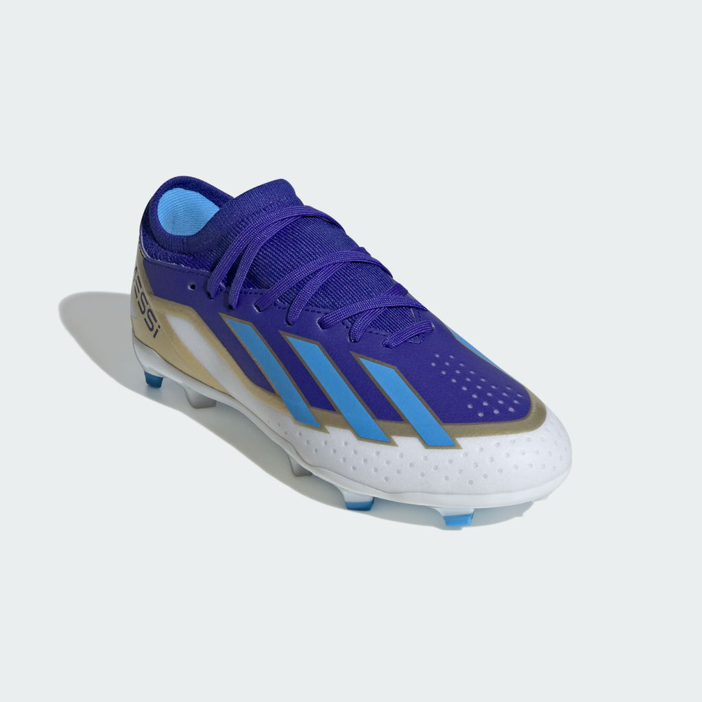 adidas X CRAZYFAST MESSI LEAGUE YOUTH FIRM GROUND CLEATS - ID0714-ADIDAS by adidas | Available at Niky's Sports