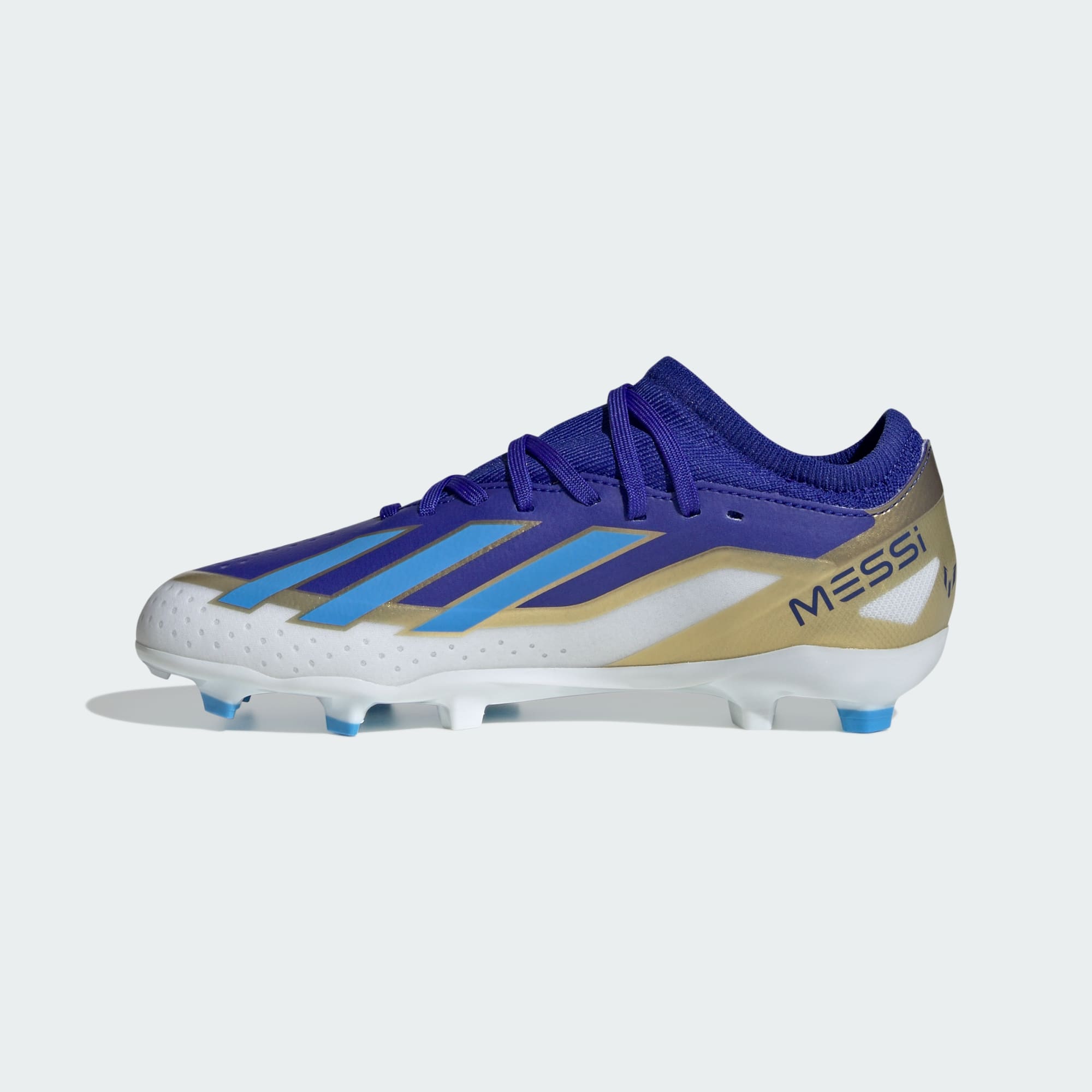 adidas X CRAZYFAST MESSI LEAGUE YOUTH FIRM GROUND CLEATS - ID0714-ADIDAS by adidas | Available at Niky's Sports
