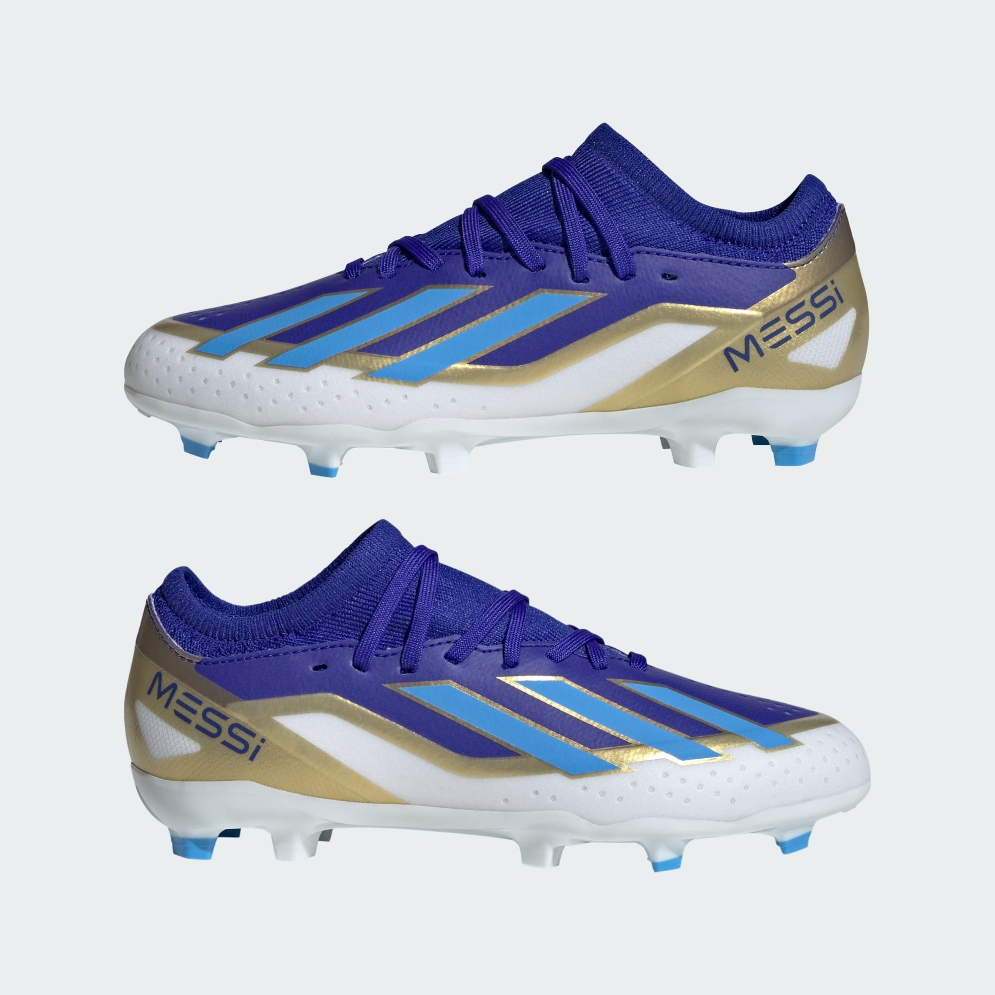 adidas X CRAZYFAST MESSI LEAGUE YOUTH FIRM GROUND CLEATS - ID0714-ADIDAS by adidas | Available at Niky's Sports