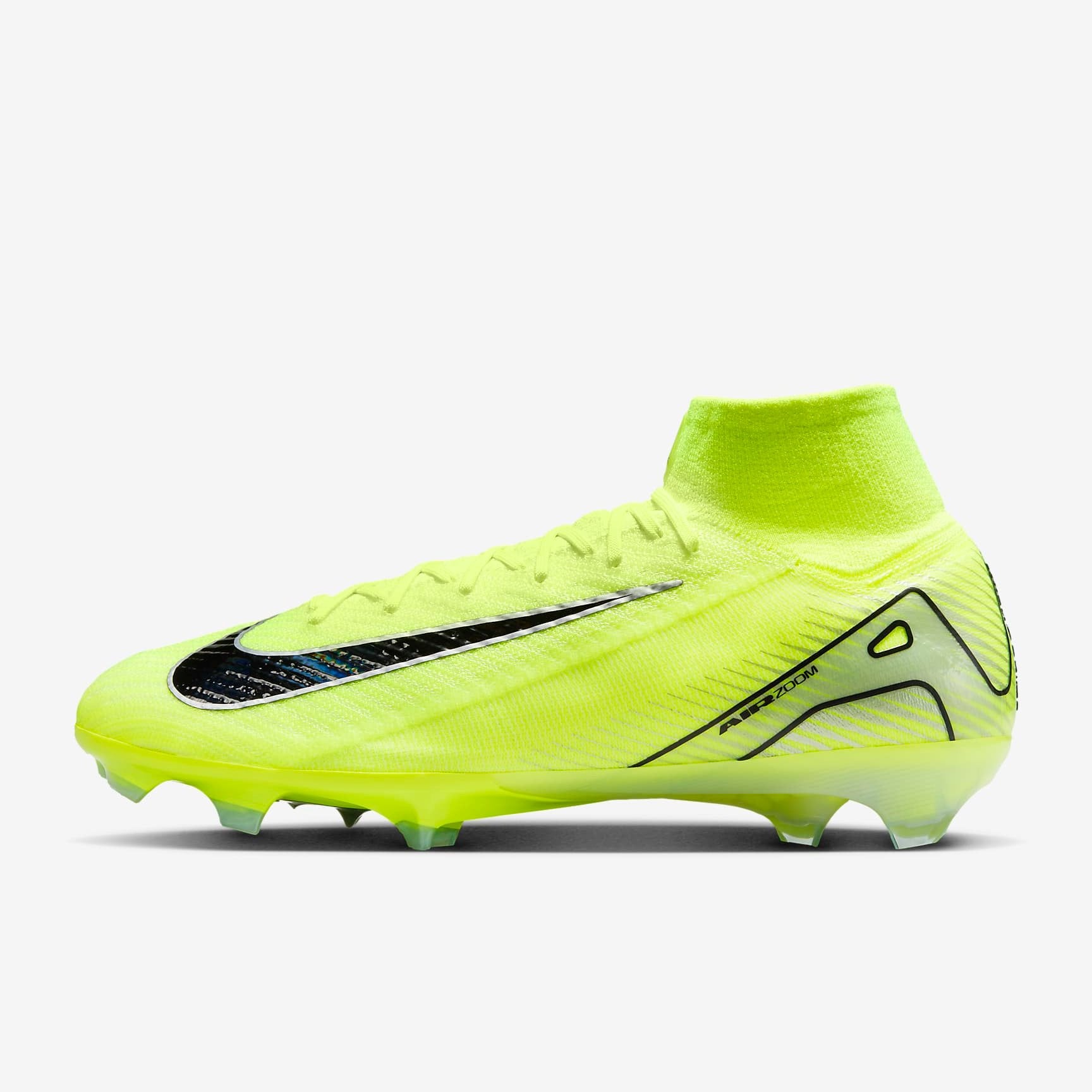 Nike Mercurial Superfly 10 Elite FG High-Top Soccer Cleats - Mad Voltage Pack - FQ1454-700-NIKE by Nike | Available at Niky's Sports
