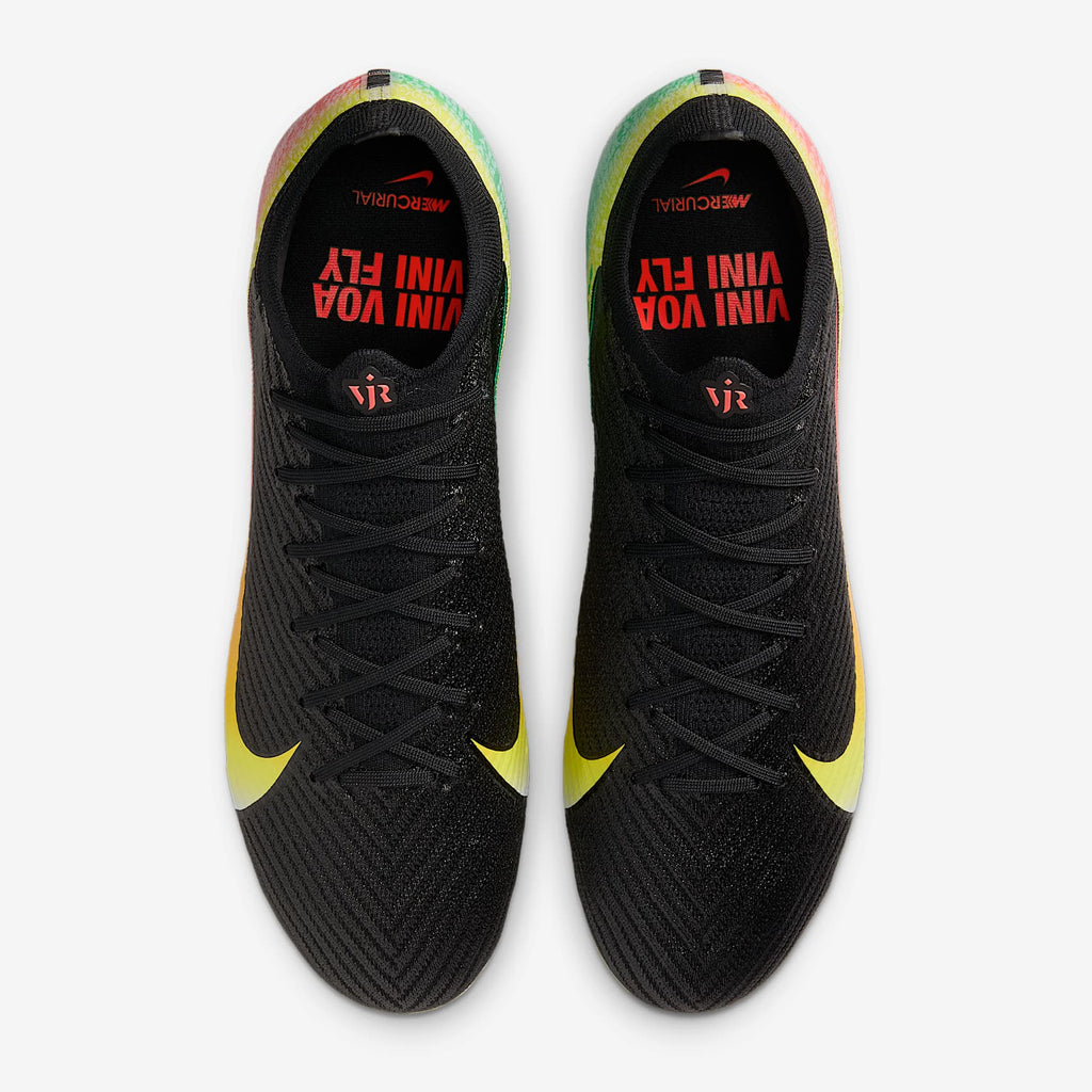 NIKE MERCURIAL VAPOR 16 ELITE "VINI JR." FG LOW-TOP SOCCER CLEATS - IB2356-001-NIKE by Nike | Available at Niky's Sports