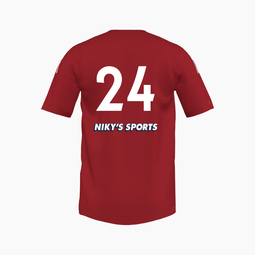 adidas CASC Red Game Jersey *Required - CASC-JSY-RD by Adidas | Available at Niky's Sports