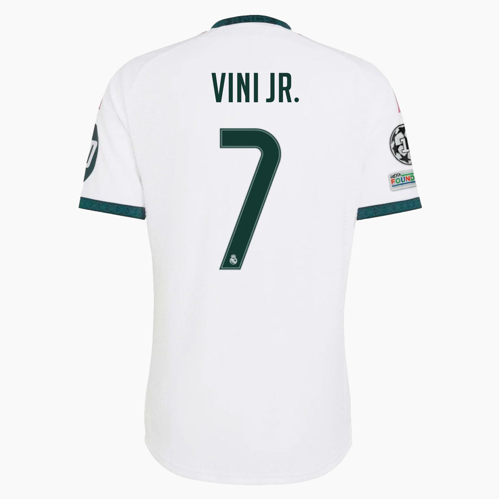 adidas Real Madrid Home Authentic Jersey Vini #7