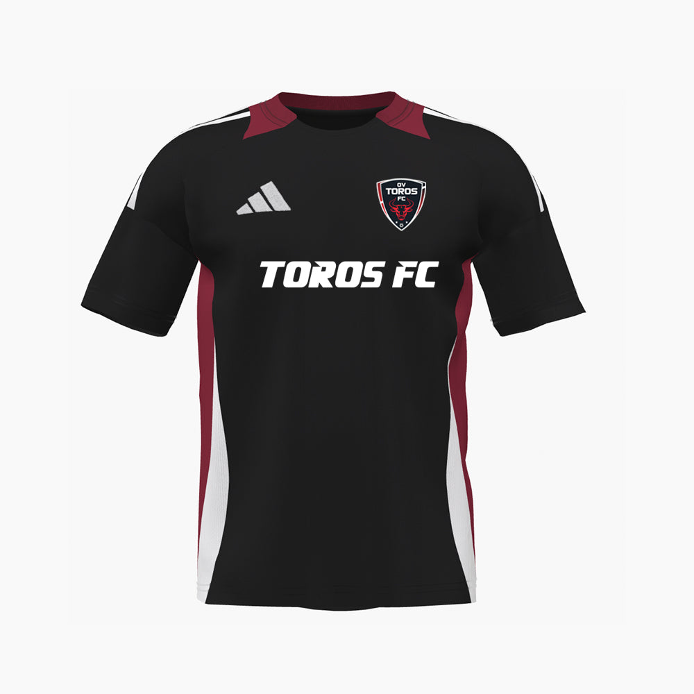 adidas OV Toros Game Jersey Black 2024-26 REQUIRED -  by adidas | Available at Niky&#39;s Sports