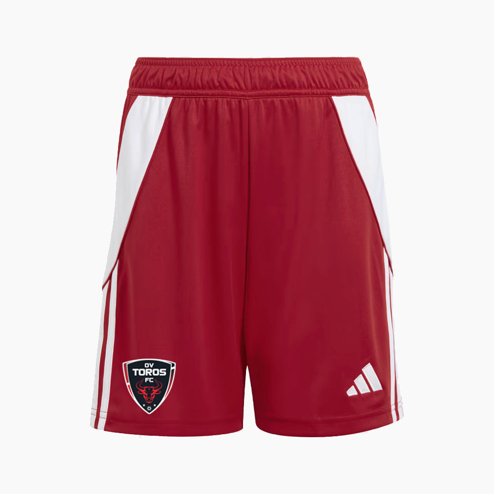 adidas OV Toros Game Short Red 2024-26 *REQUIRED -  by adidas | Available at Niky's Sports