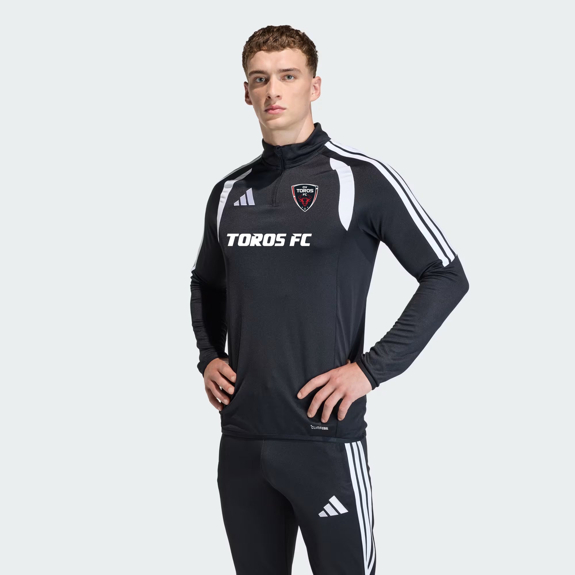 adidas Tiro 26 1/4 Zip Top - Fan Wear - Men's