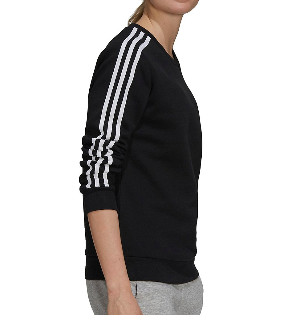 adidas ESSENTIALS 3-STRIPES FLEECE WOMEN'S SWEATSHIRT - GS1344-ADIDAS by adidas | Available at Niky's Sports