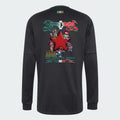 adidas Mexico 26 3rd Men's Long Sleeve Authentic Jersey Ritmo Celestial