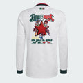 adidas Mexico 26 Away Men's Long Sleeve Authentic Jersey Ritmo Celestial