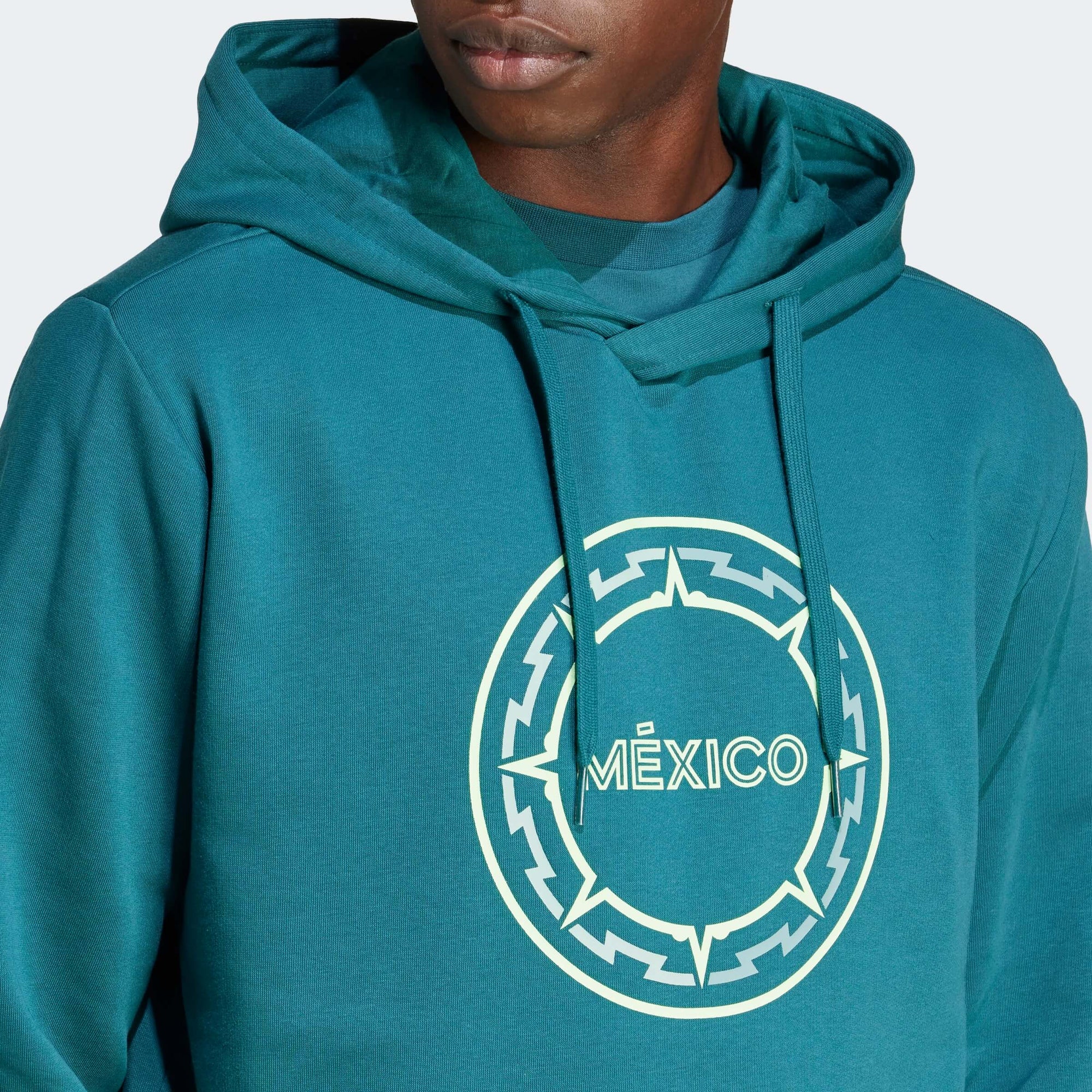 adidas Mexico Men's FMF DNA Hoodie - IU2163-ADIDAS by adidas | Available at Niky's Sports