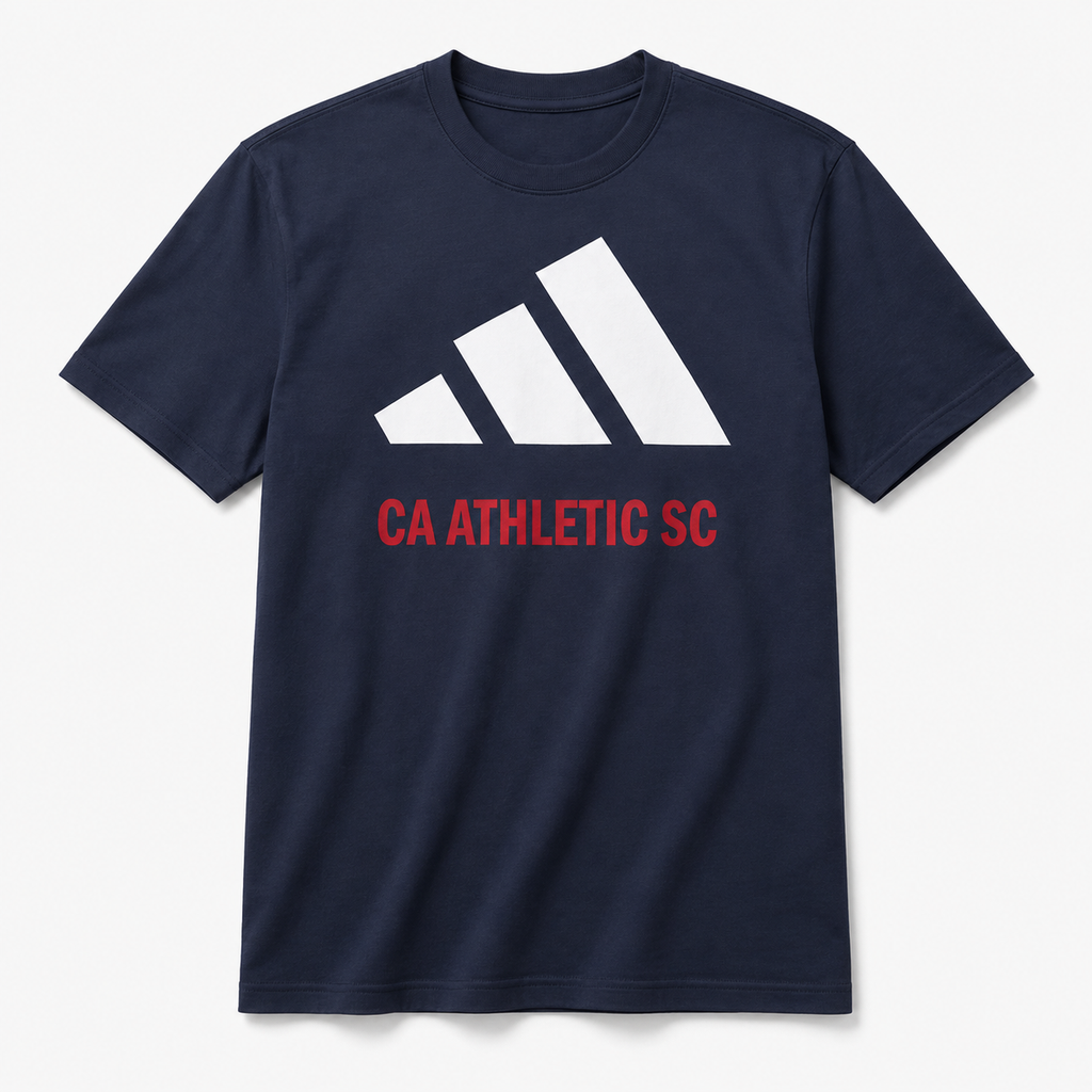 adidas CASC Adult Unisex Cotton Tee Navy